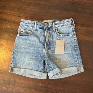 Everlane Light Blue Jean Shorts